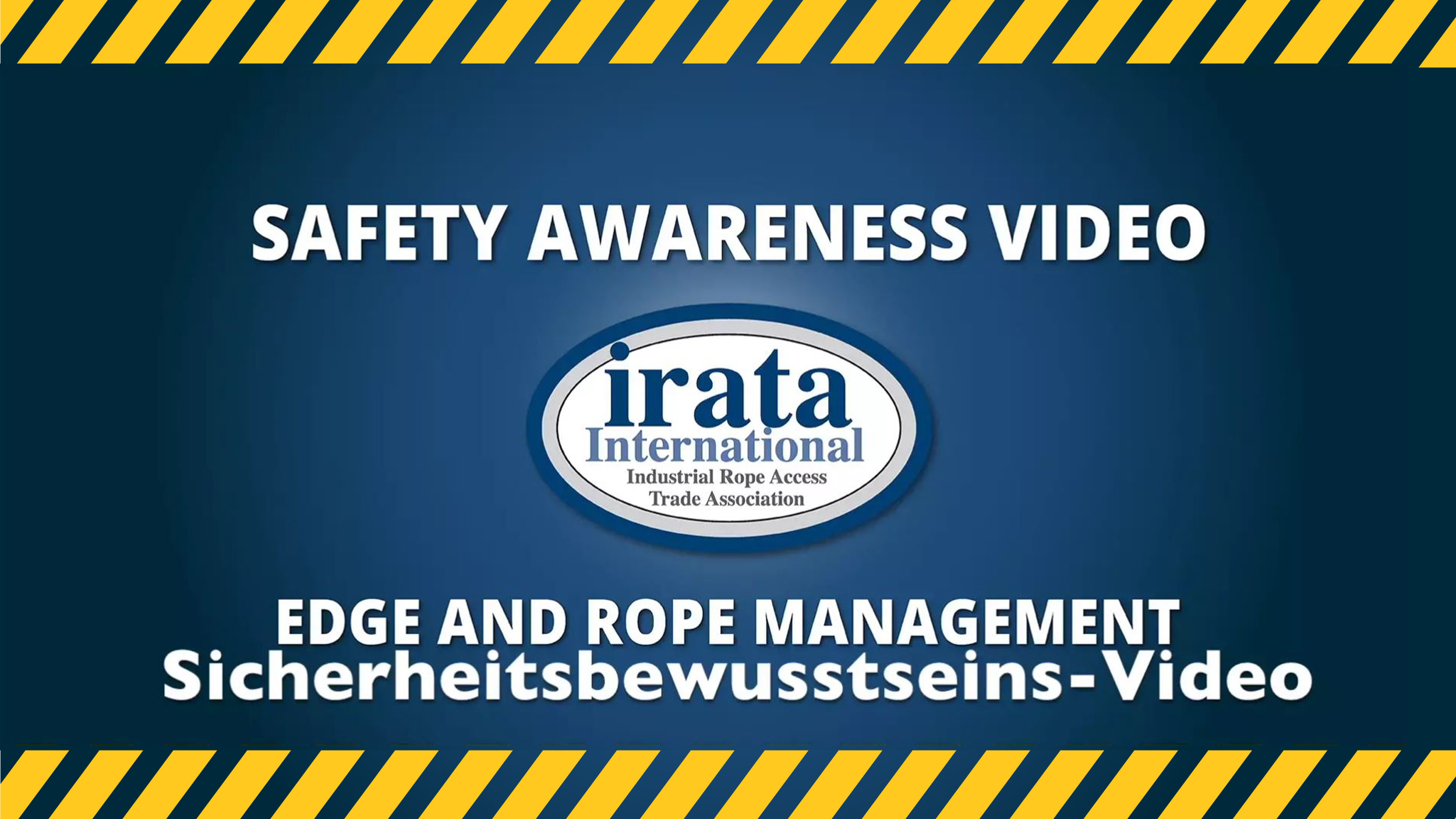 Edge and Rope Management Video - German