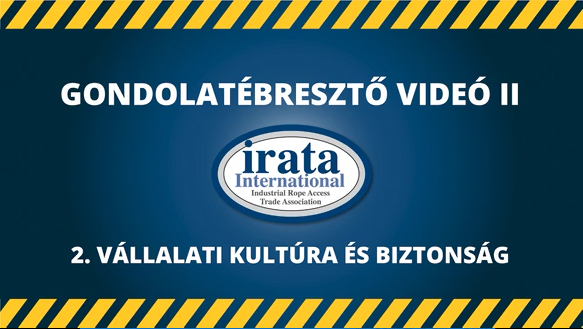 SAFETY AWARENESS VIDEO - management and safety culture - Hungarian SUBTITLES