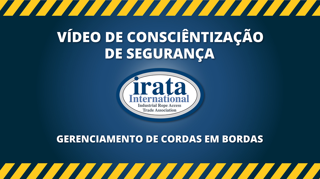 Vídeo de Conscientização de Segurança - Gerenciamento de Corda em Bordas